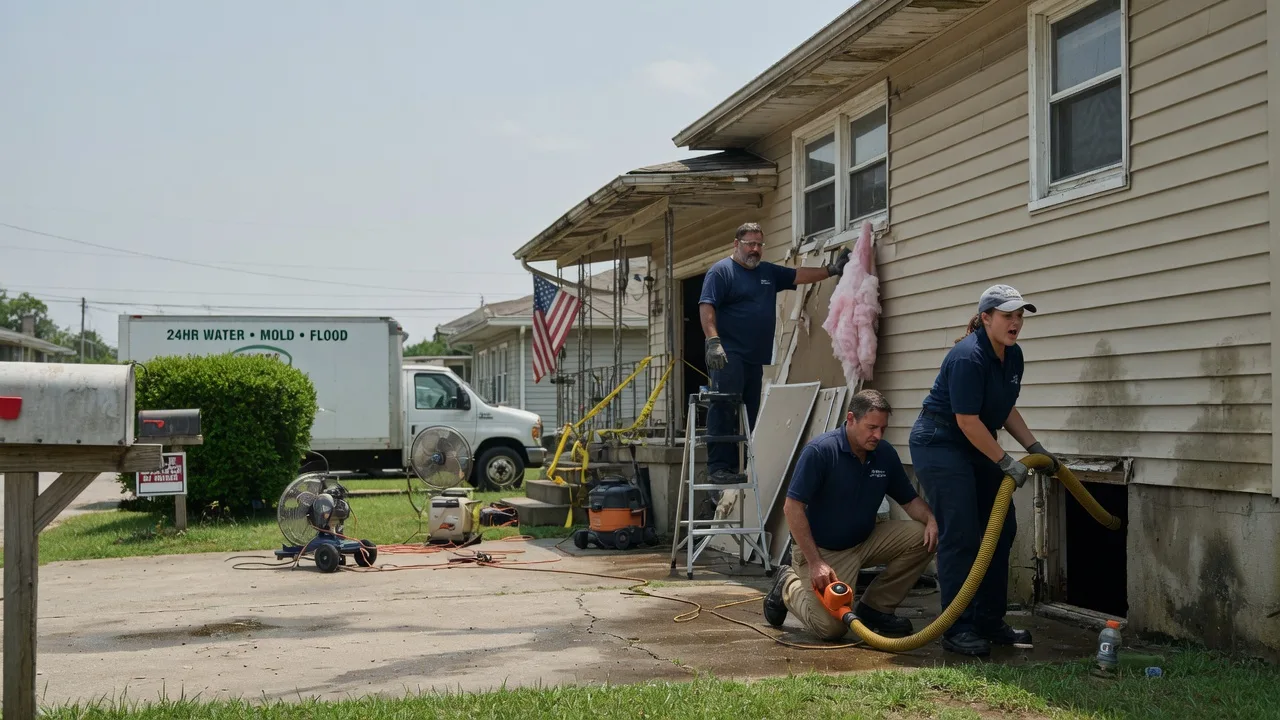 Water Damage Repair in Brownsville, PA near me